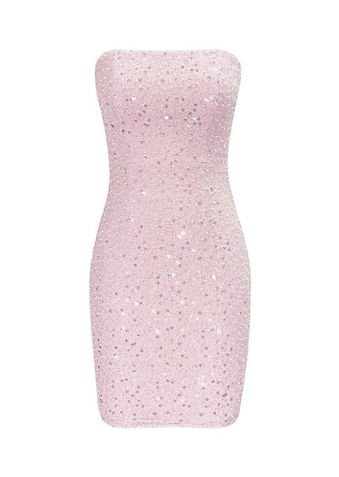 Sequin Sweetheart Mini Dress