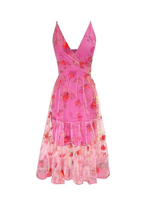 Floral Elegance Midi Dress