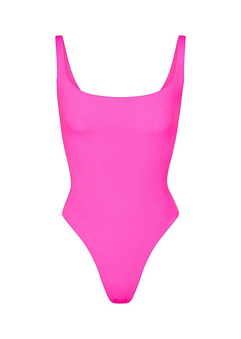 Form-Fitting Square Bodysuit