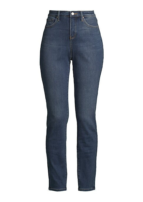 High-Rise Denim Leggings
