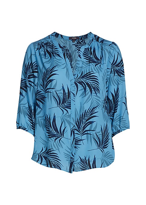 Leafy Chic Blouse