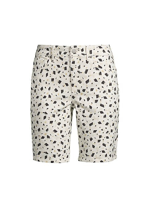 Chic Printed Bermuda Shorts