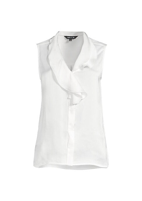 Cascading Ruffle Blouse