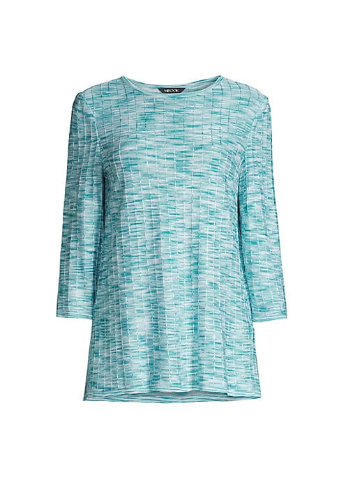 Chic Tweed Tunic Top