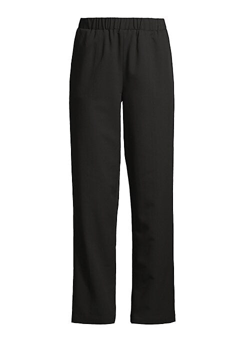 Chic Elastic Waist Pants