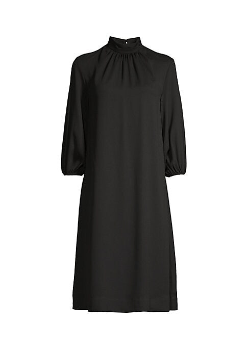 Chic Crepe Midi Dress