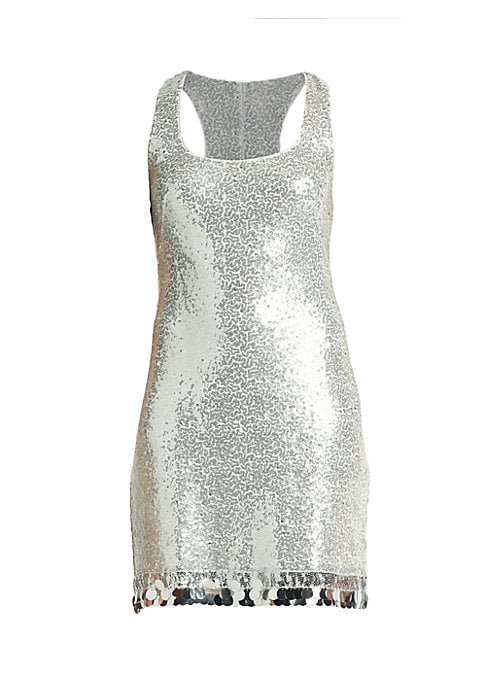 Sparkling Fringe Mini Dress