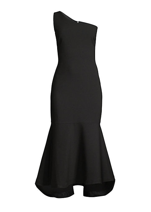 Flare One-Shoulder Dress