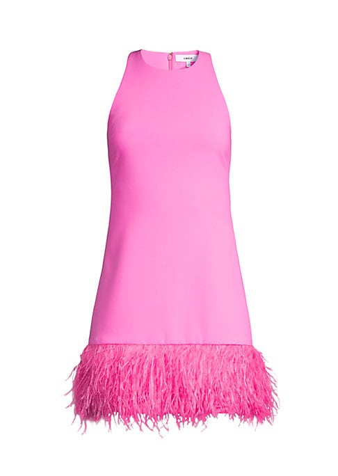 Feathered Halo Minidress