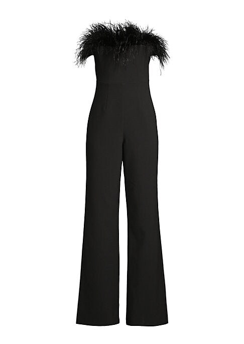 Feathered Elegance Jumpsuit