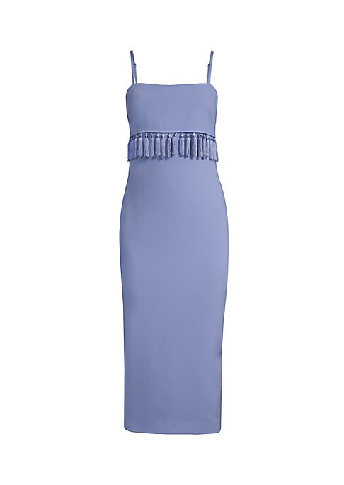 Tassel Elegance Midi Dress