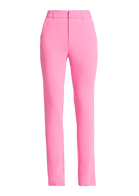 Vibrant Straight-Leg Trousers