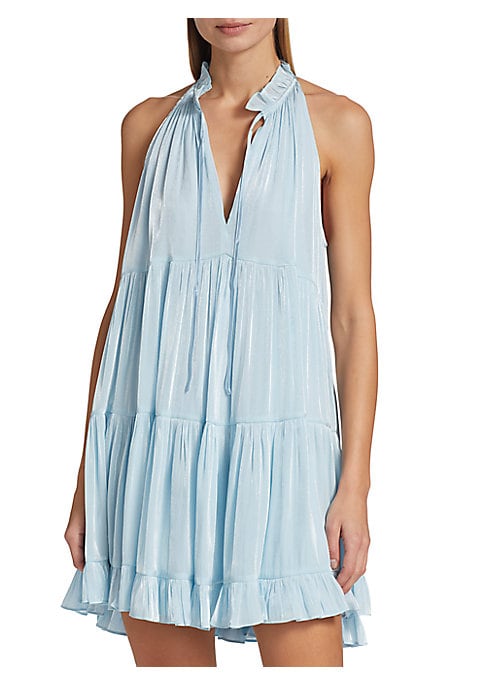 Ruffled Tiered Mini Dress