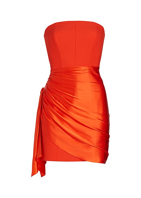 Chic Side-Tied Mini Dress