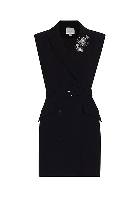 Chic Double-Breasted Blazer Dress