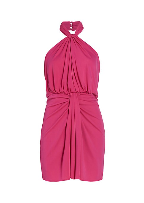 Haltered Elegance Minidress