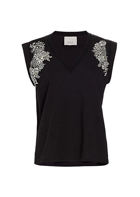 Sparkling Shoulder Tee
