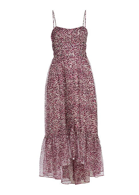 Silky Sweetheart Midi Dress