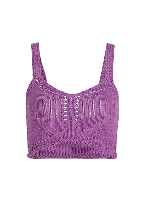 Knit Longline Bralette Bliss