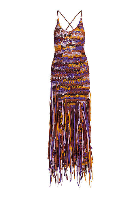 Fringe-Back Dream Dress