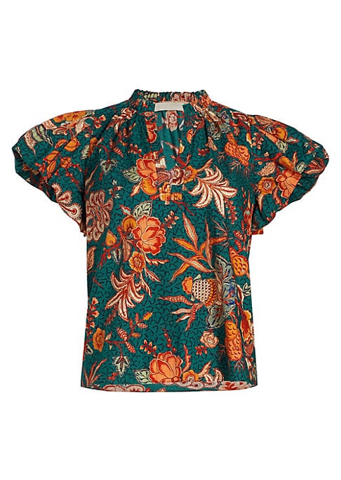 Puffed Cotton Charm Top