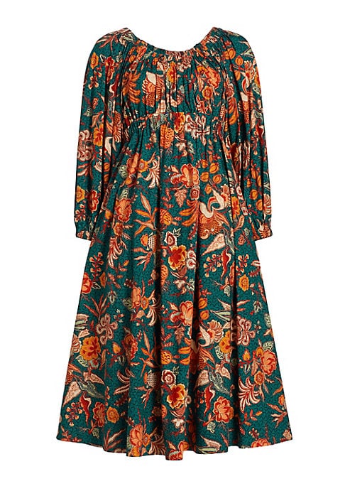 Floral Elegance Midi Dress