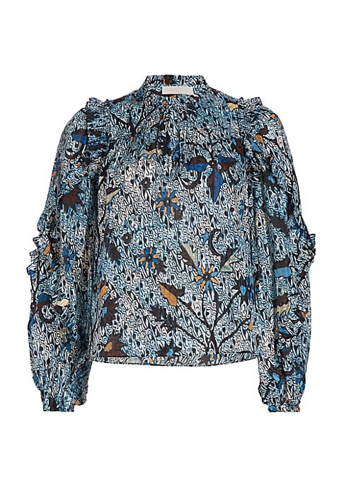 Ruffled Elegance Blouse