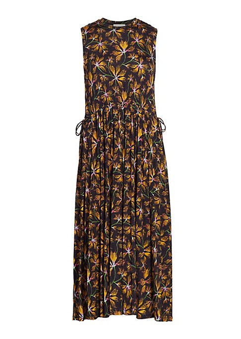 Floral Elegance Midi-Dress