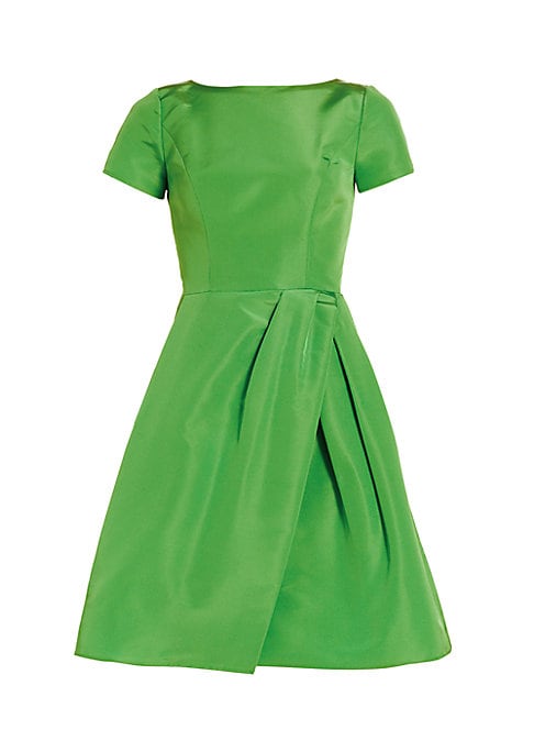Elegant Silk Faille Dress