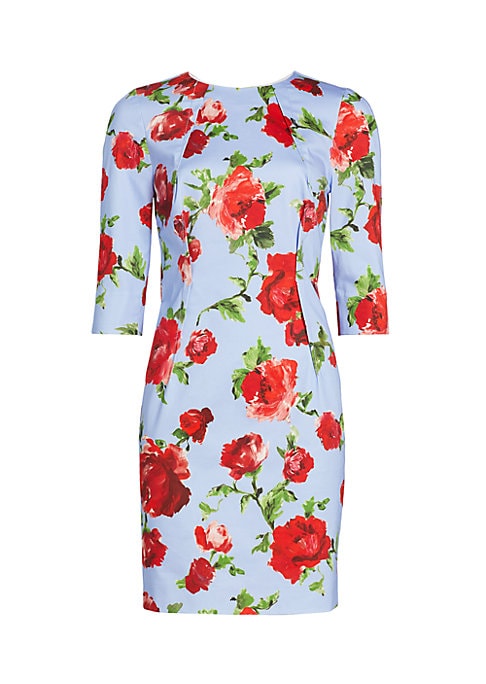 Glamorous Floral Sheath Dress