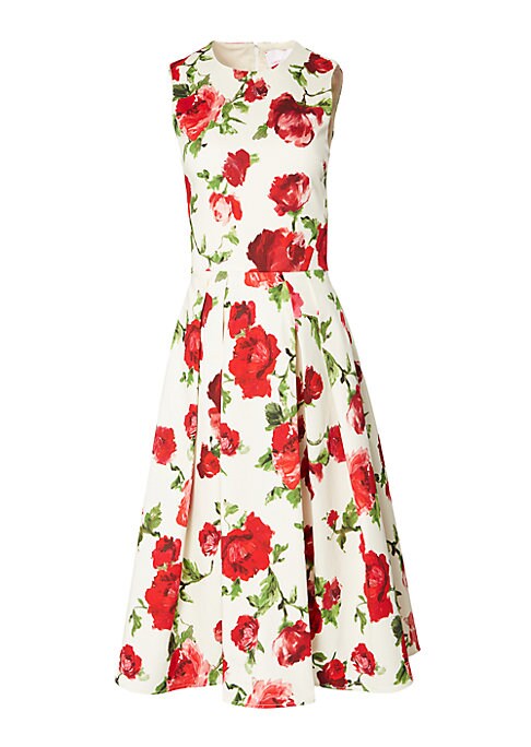 Rose A-Line Glam Dress