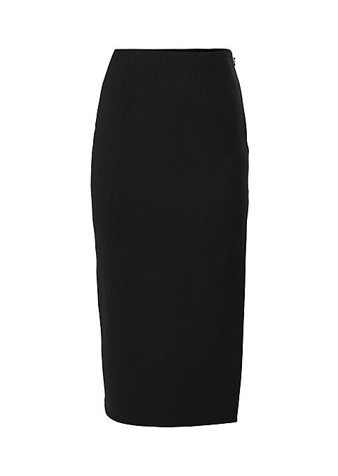 Luxe Side-Slit Midi Skirt