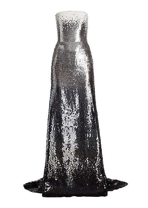 Chic Paillette Evening Dress