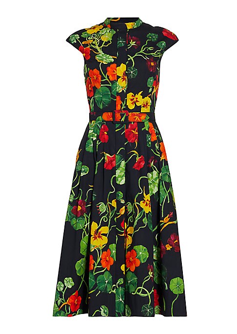 Floral Elegance Midi Dress