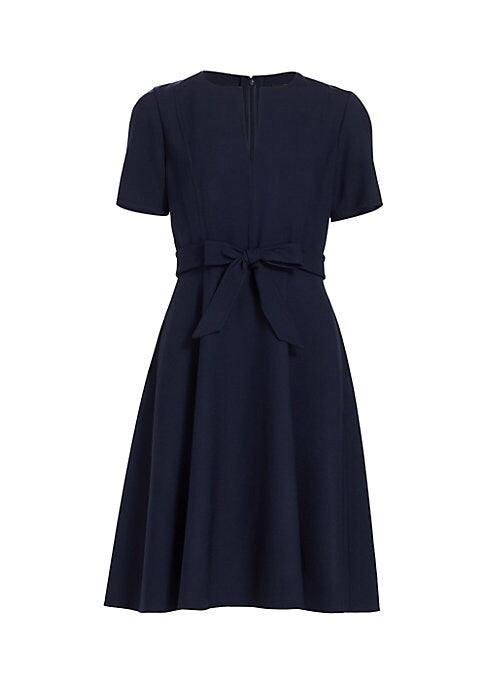 Plunging Midi Dress