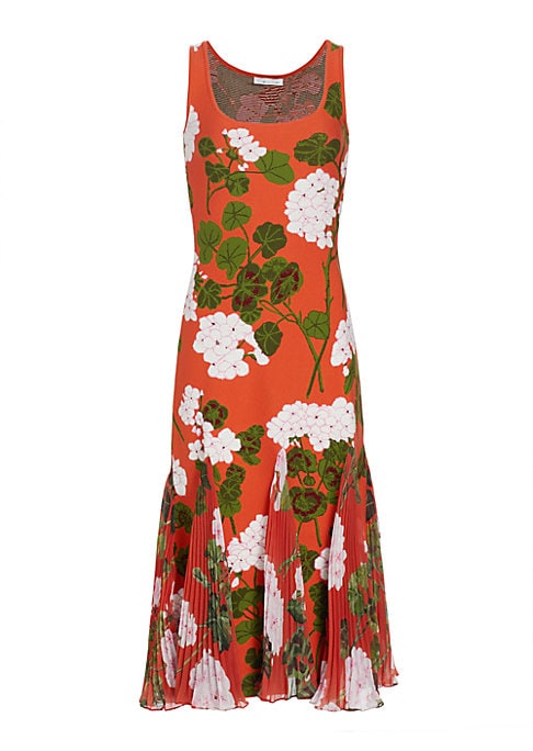 Floral Elegance Midi Dress