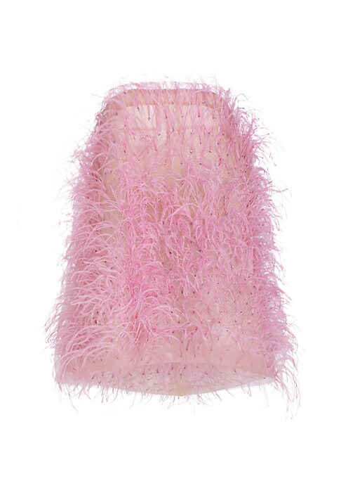 Feathered Elegance Minidress