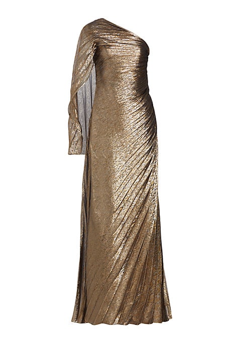 Glamorous One-Arm Gown