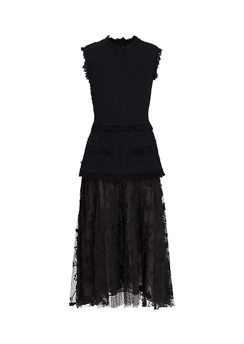 Chic Tulle Midi Dress