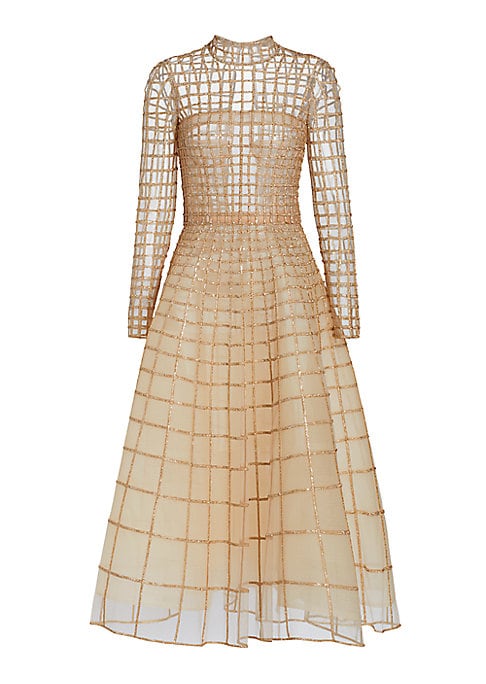 Glistening Grid Elegance