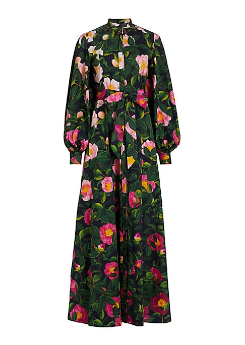 Floral Elegance Caftan Dress