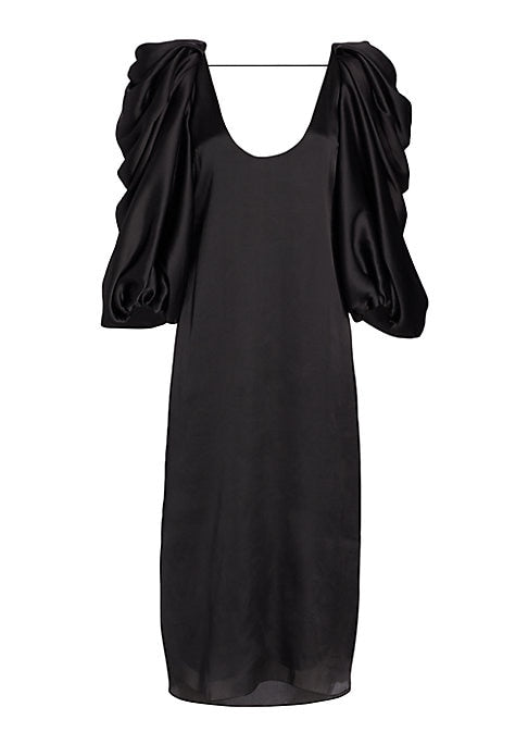 Dramatic Silk Dress