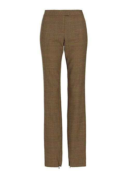 Plush Plaid Trousers