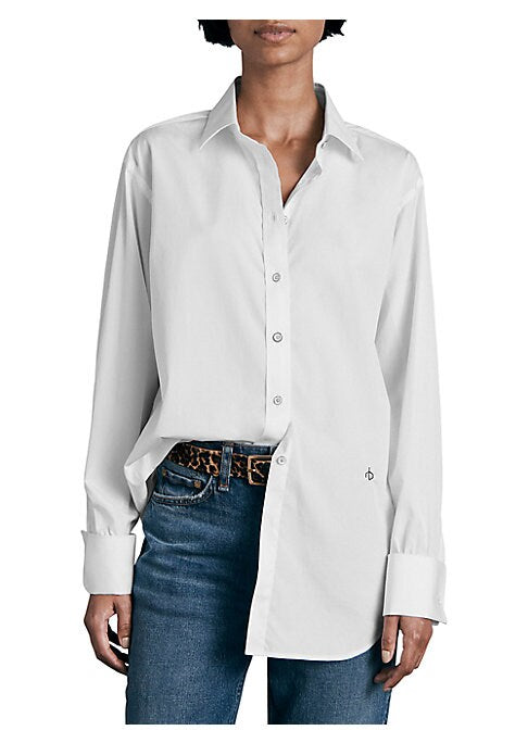 Chic Oversized Cotton Shirt