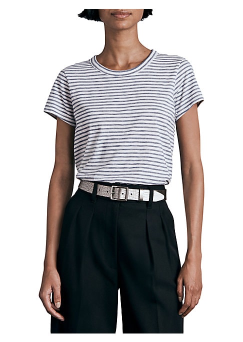 Fade Stripe Baby Tee