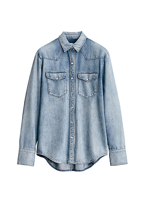 Vintage Denim Work Shirt