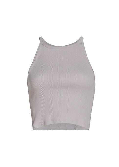 Ribbed Crop String Tank