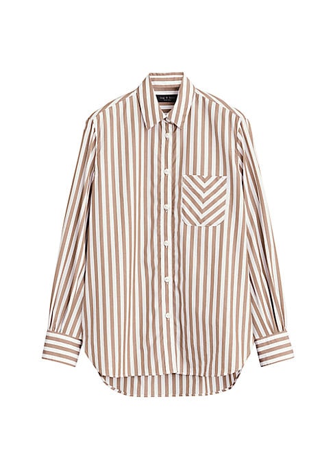 Striped Cotton Overshirt