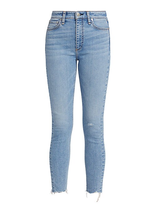 Cropped High-Rise Skinny Jeans