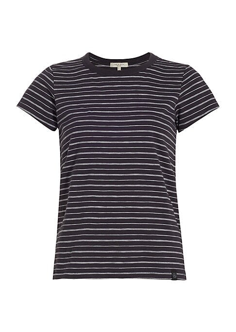 Faded Stripe Baby Tee